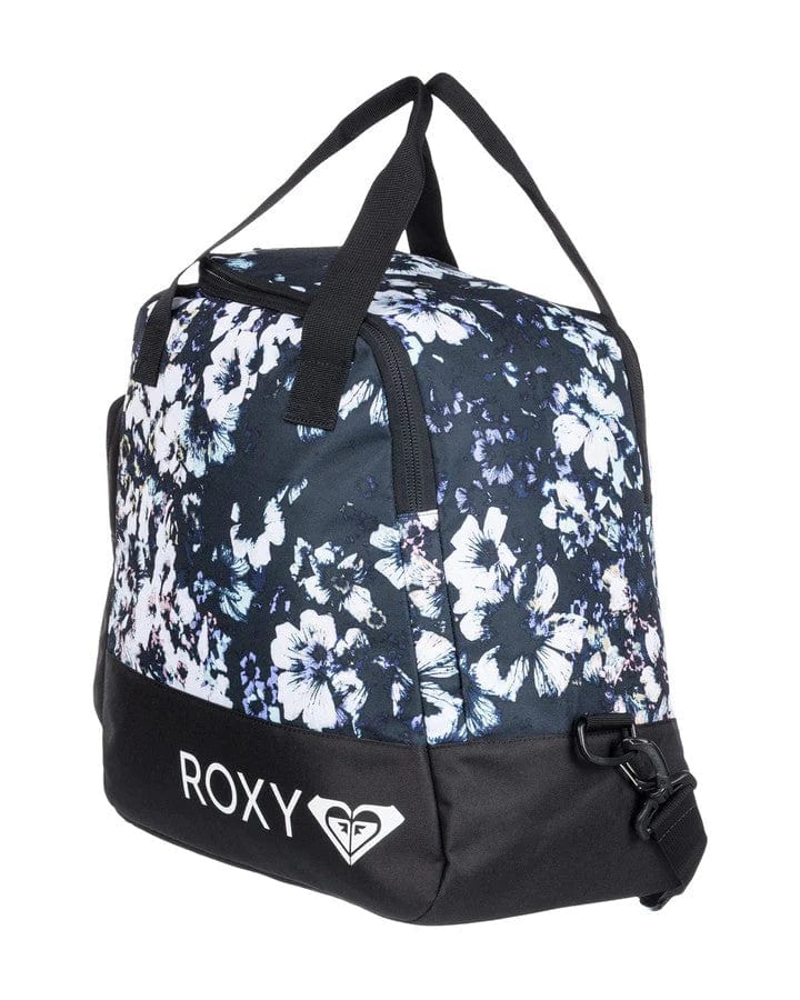 ROXY BLACK FLOWERS Roxy Northa Boot Bag