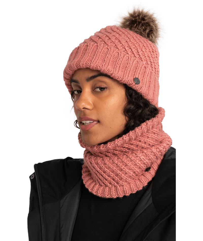ROXY DUSTY ROSE Roxy Blizzard Beanie Dusty Rose