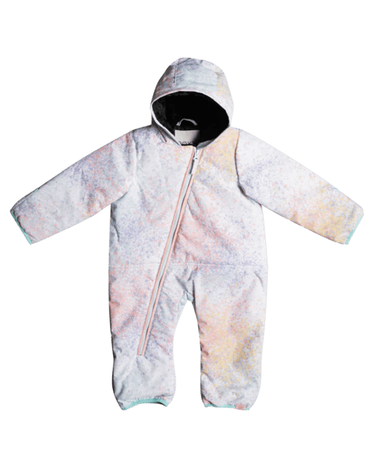 ROXY 3-6MTHS / WHITE Roxy Rose Toddler Snow Jumpsuit