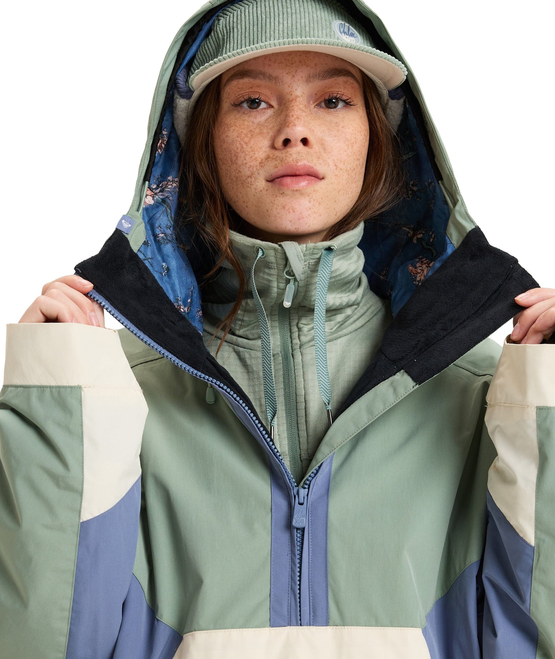 ROXY M / LILY PAD Roxy Chloe Kim Anorak Jacket 2025