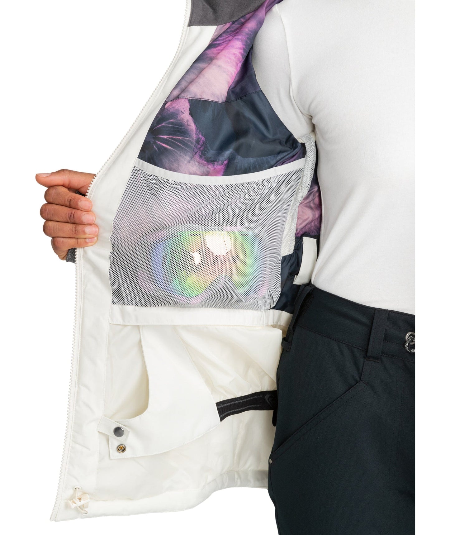ROXY Roxy Quinn 2024 Ladies Jacket White