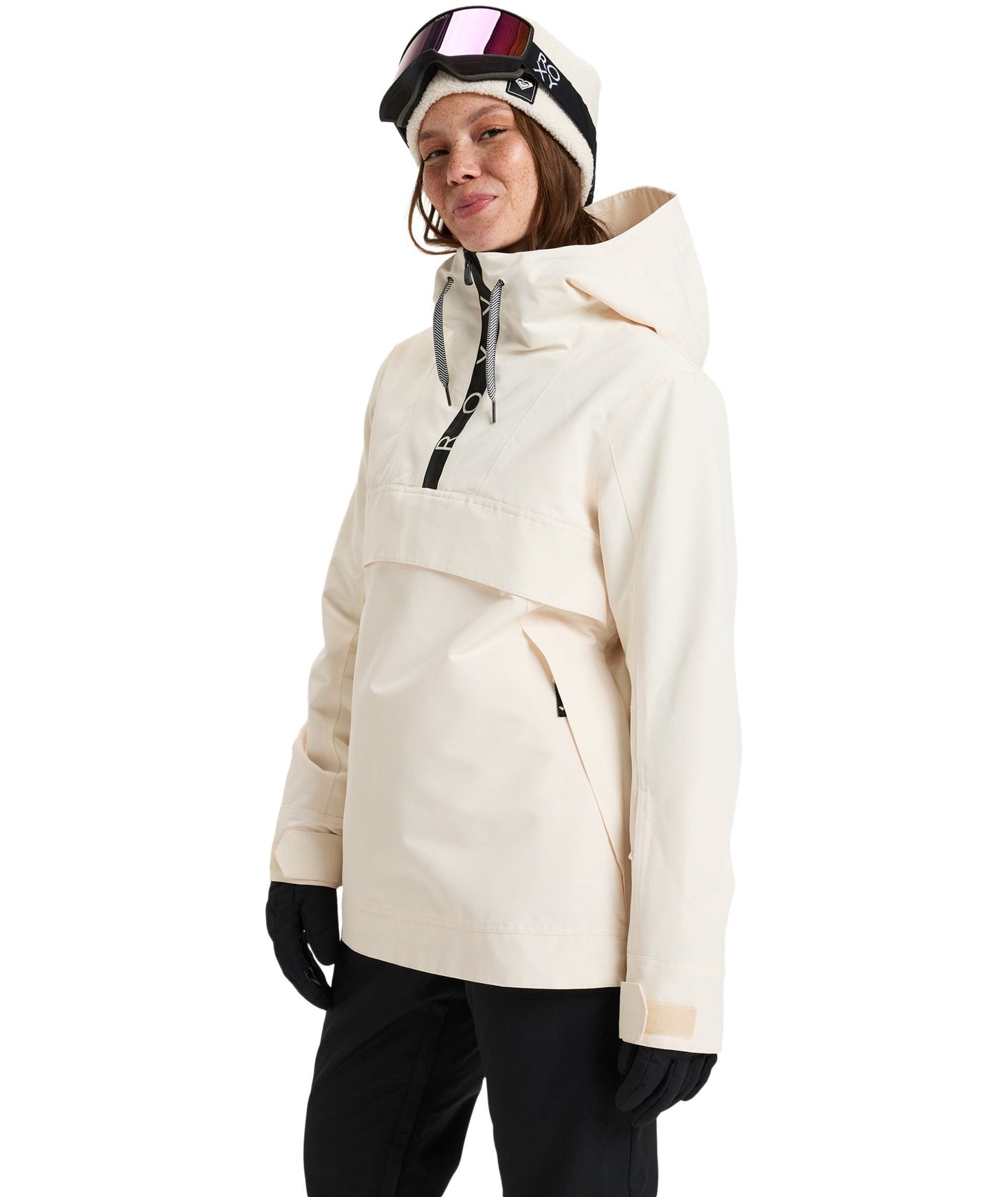 ROXY Roxy Shelter Womens Snow Anorak /Jacket 2025 Buttercream