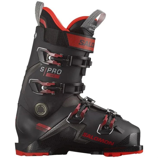 SALOMON 26.5 / Black Red Salomon S/Pro Mens High Vol 100 Ski Boot 2024
