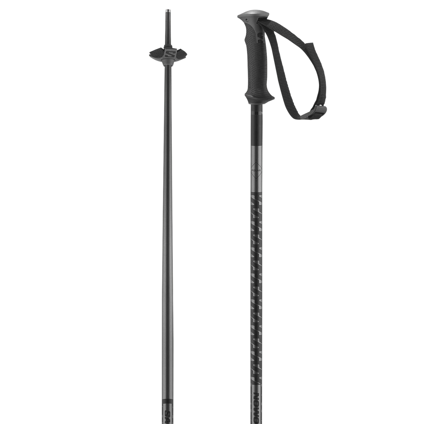 SALOMON 110 / BLACK Salomon Polar Prime Ski Pole Black