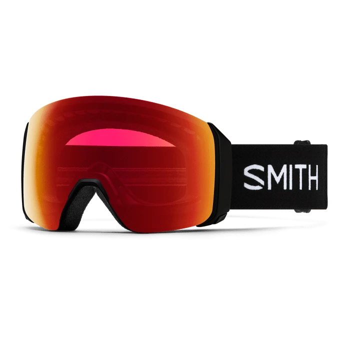 SMITH BLACK Smith 4D Mag XL Snow Low Bridge Photochromic