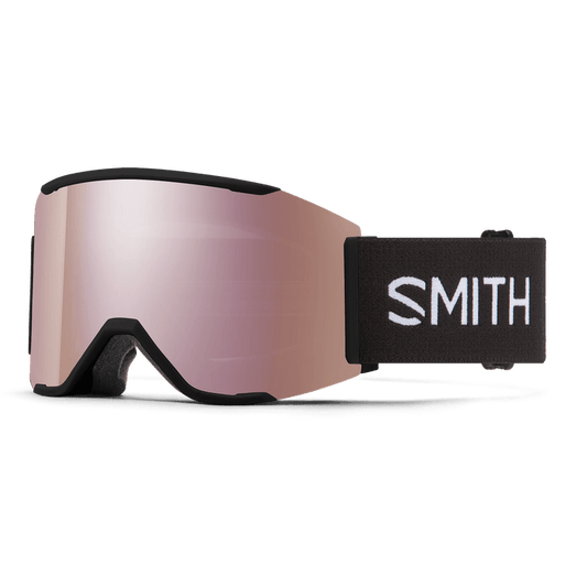 SMITH BLACK Smith Squad Mag Snow Goggle AF Black + Bonus Lens