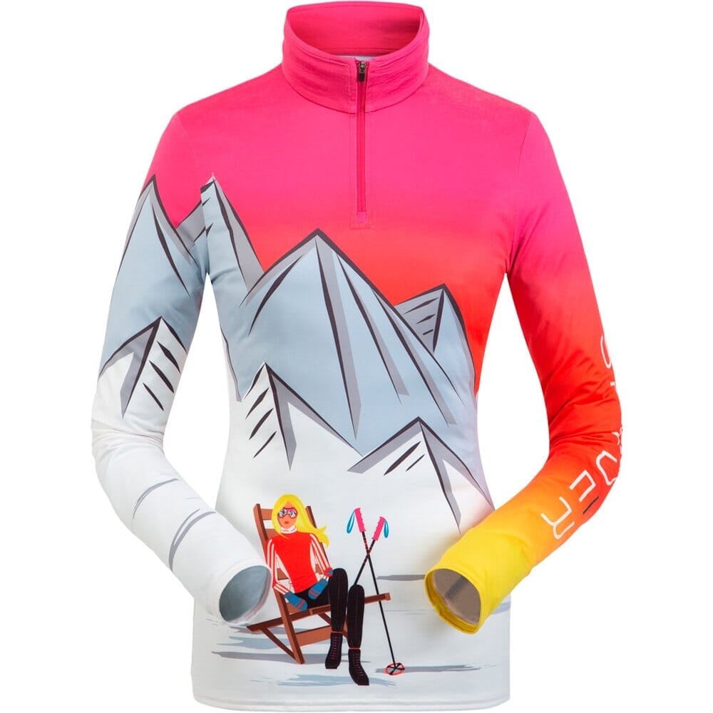SPYDER S / BERRY Spyder Sunset Skivvy Berry