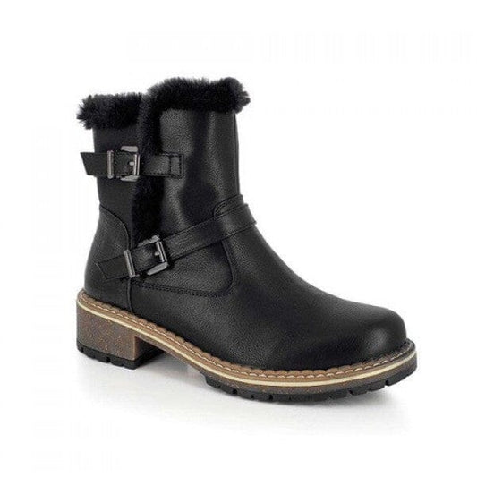 SX SNOW 38 / BLACK Kimberfeel Loe Ladys Apres Boot