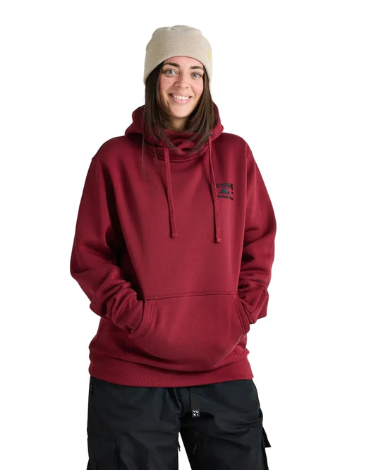 SX SNOW L / Cabernet Yuki Threads Loop Shred Hoodie