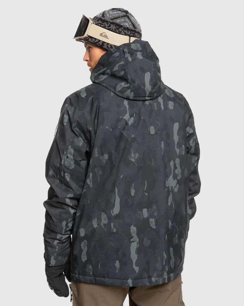 SX SNOW Quiksilver Mission Printed Jacket