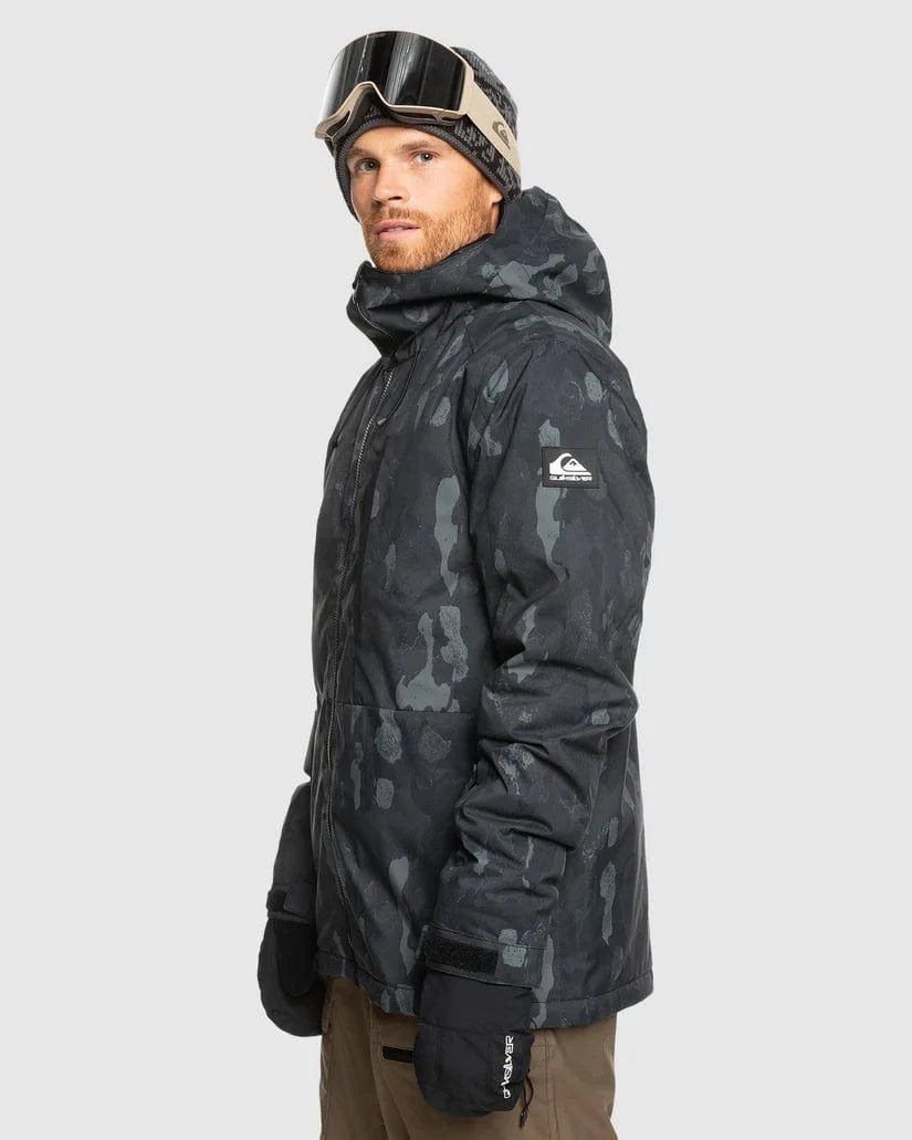 SX SNOW Quiksilver Mission Printed Jacket