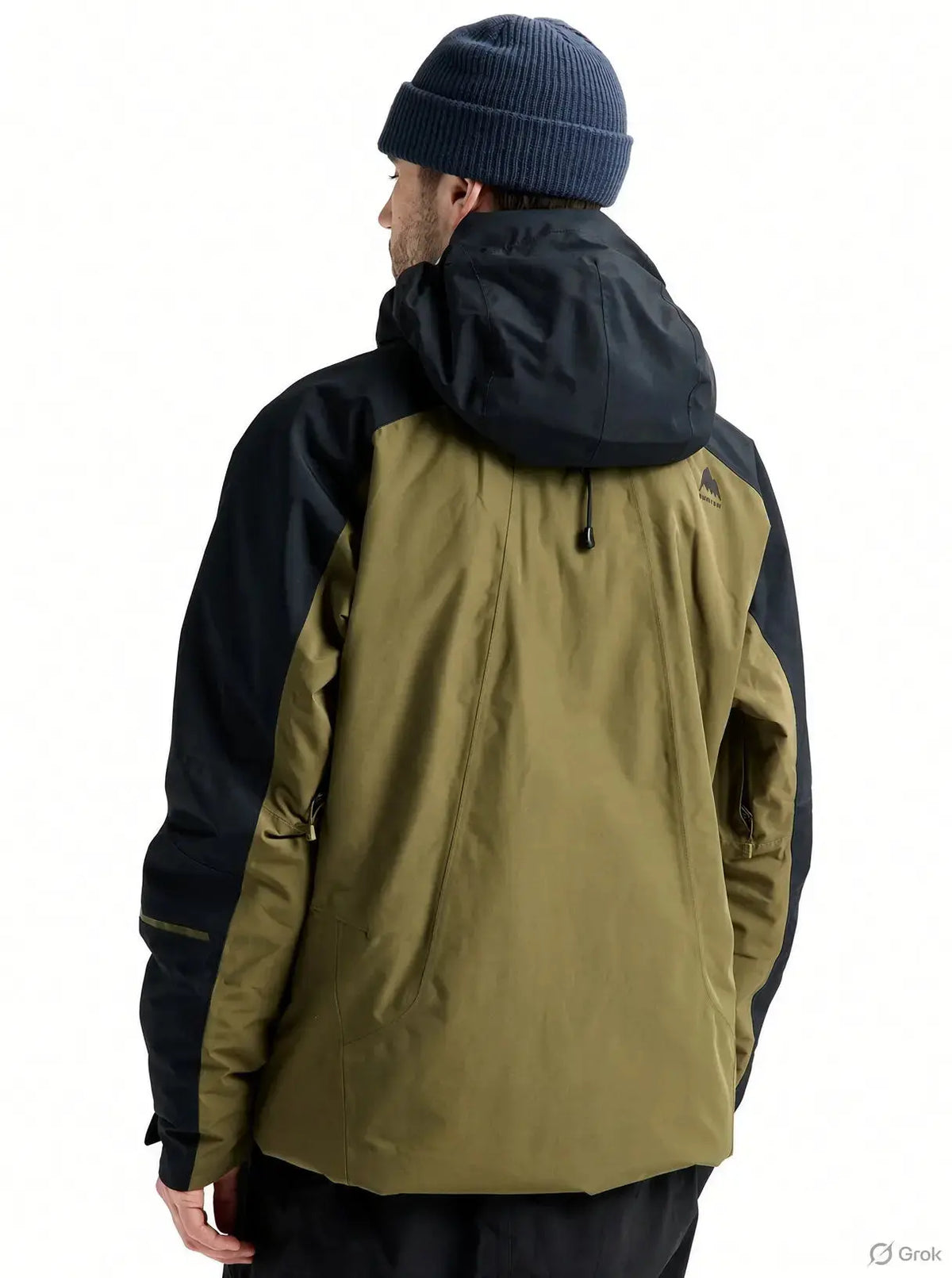 Burton Mens Reserve 2L Insulated Jacket back view worn