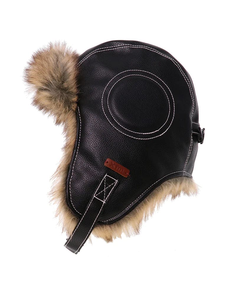 XTM XTM Leather Bomber Hat