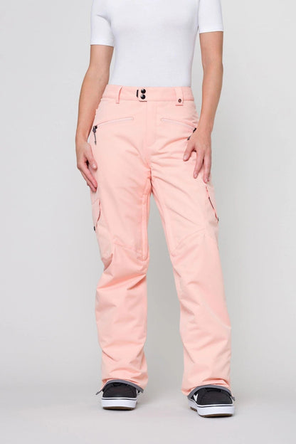 686 S / PEACH 686 Aura Cargo Womens Snow Pant