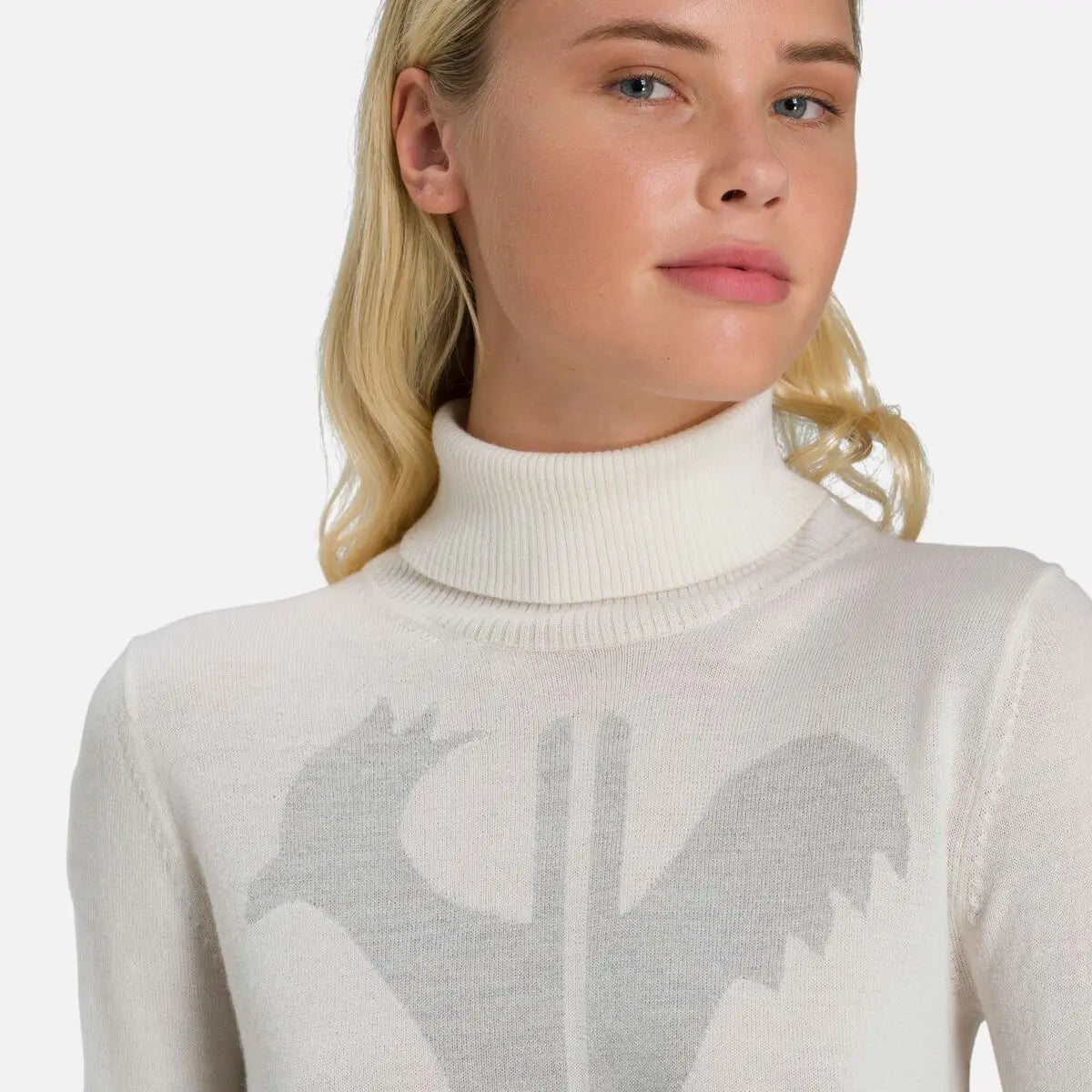 Rossignol Classic Roll Neck White