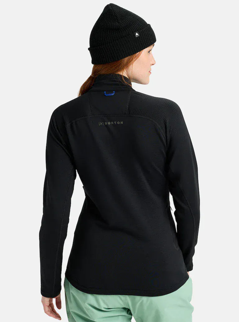AK Burton AK Helium Womens Half Zip Fleece