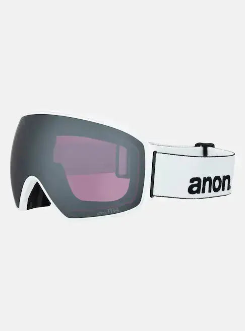 Anon M4 Toric Snow Goggles side view with strap and foam