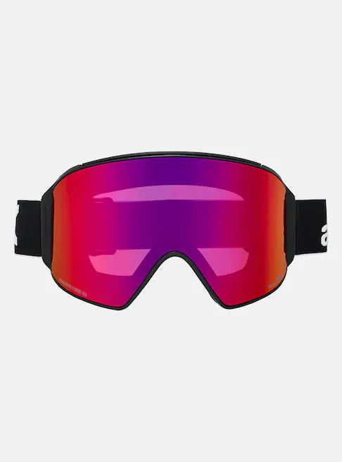 ANON BLACK Anon M4 Cylindrical Snow Goggle includes MFI and Spare Lens