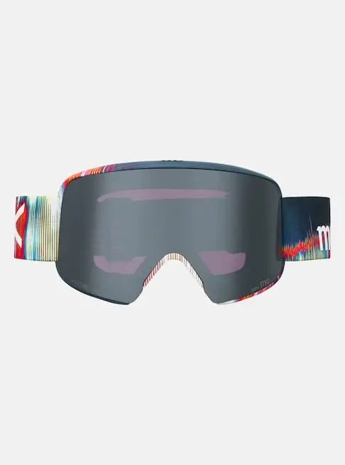 ANON Glitch Lines Anon M6 Snow Goggle - Low Bridge includes MFI and Spare Lens
