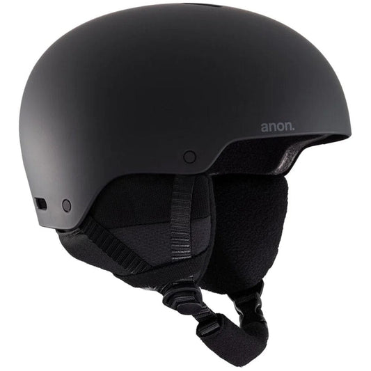 ANON M / BLACK Anon Raider 3 2024 Helmet Round Fit  Black