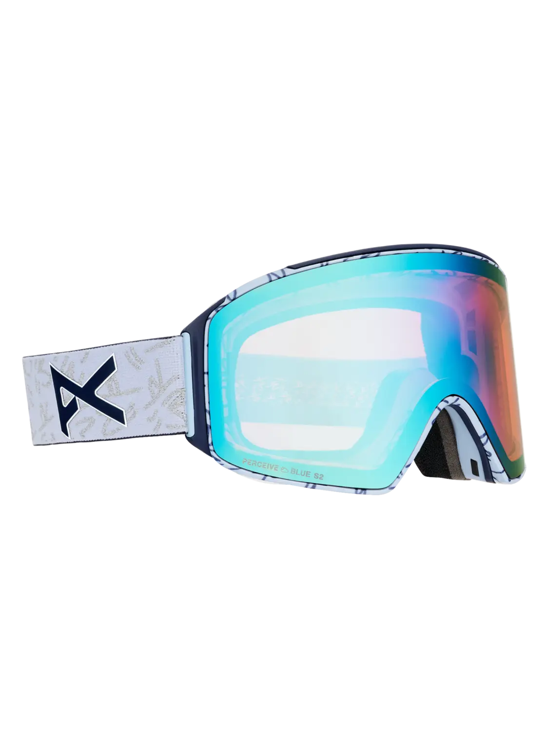 Anon M4 Goggles Low Bridge Cylindrical + Bonus Lens + MFI Face Mask