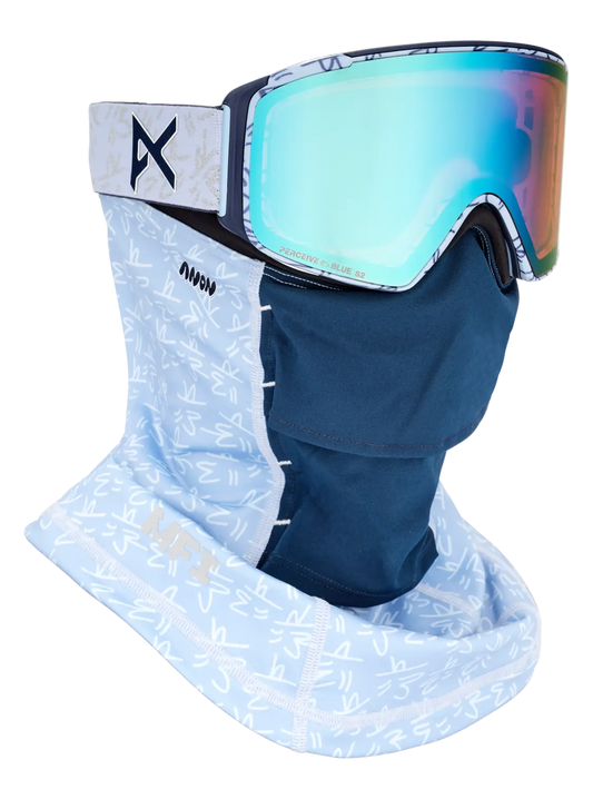 Anon M4S Goggles Low Bridge Cylindrical + Bonus Lens + MFI Face Mask