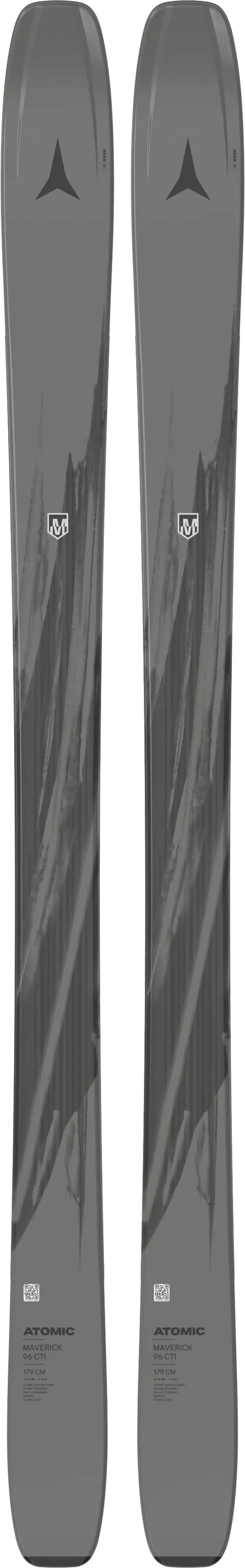 ATOMIC 179 / BLACK Atomic Maverick 96ti Ski Only