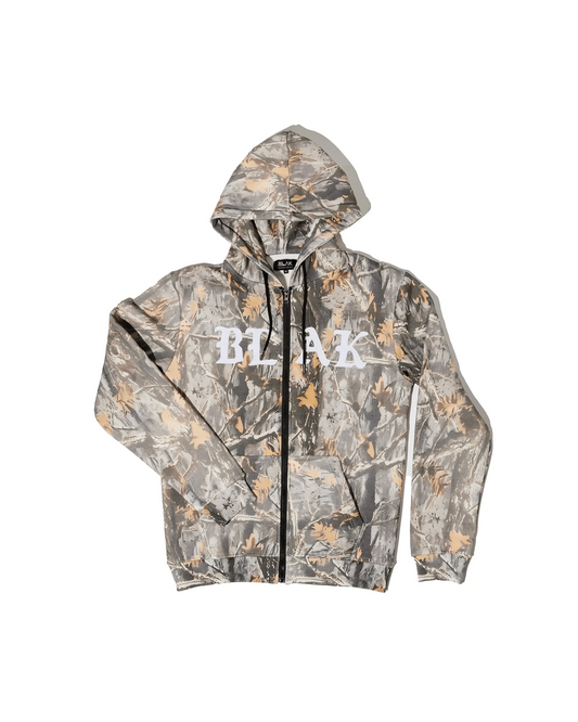 BLAK Blak Hunted Zip Up Hoodie