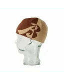 BLAK OSZ / BROWN Blak Split Beanie Brown Tan