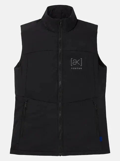 BURTON S / BLACK Burton Womens AK Helium Stretch Insulated Vest
