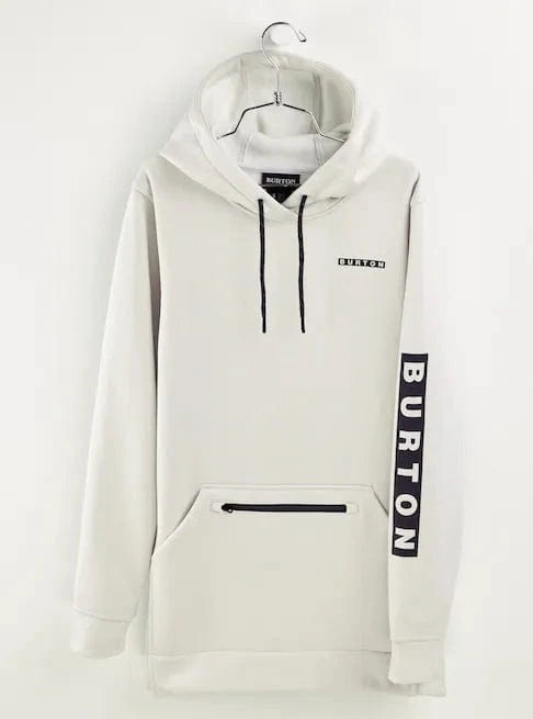 BURTON S / WHITE Burton Womens Oak Long Pullover Hoodie