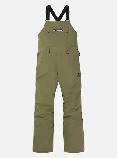 BURTON L / OLIVE Burton Kids Skylar 2024 Bib Pants Martini Olive