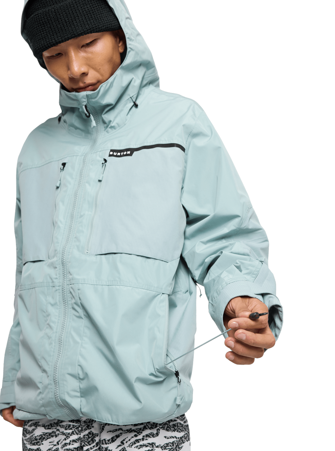 BURTON Burton Mens Frostner Jacket Petrol Green