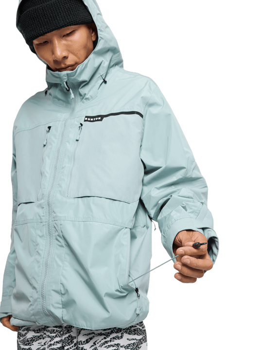 BURTON Burton Mens Frostner Jacket Petrol Green