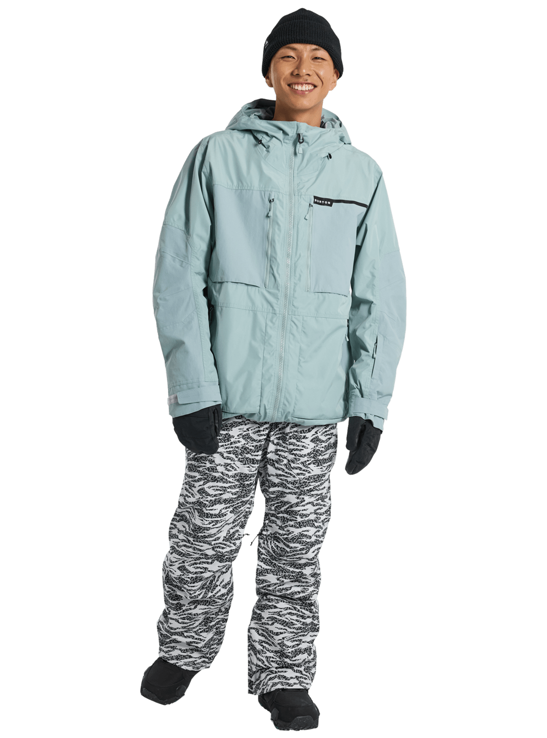 BURTON Burton Mens Frostner Jacket Petrol Green