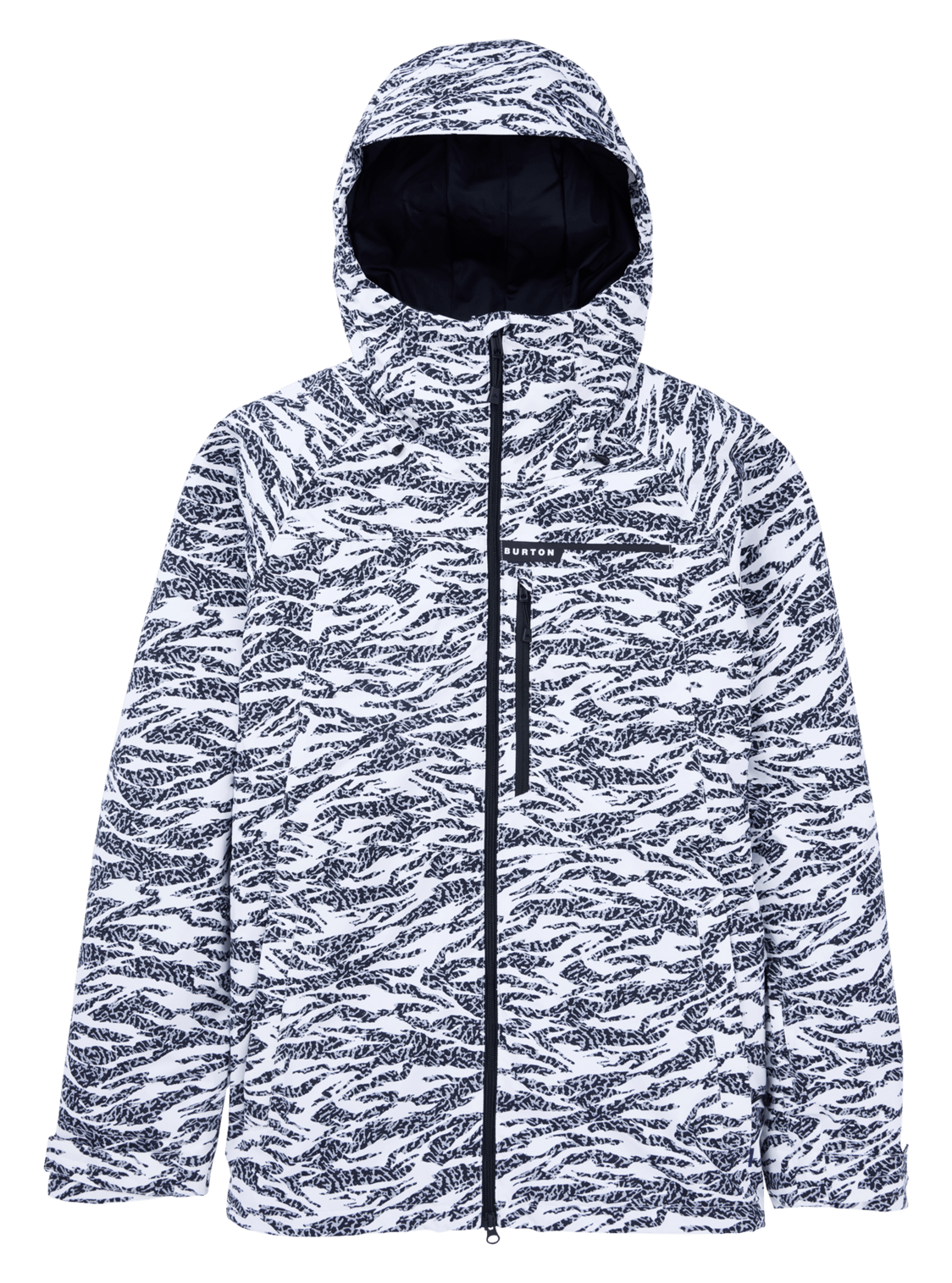 BURTON M / Zebra Camo Burton Mens Lodgepole Jacket Zebra Camo