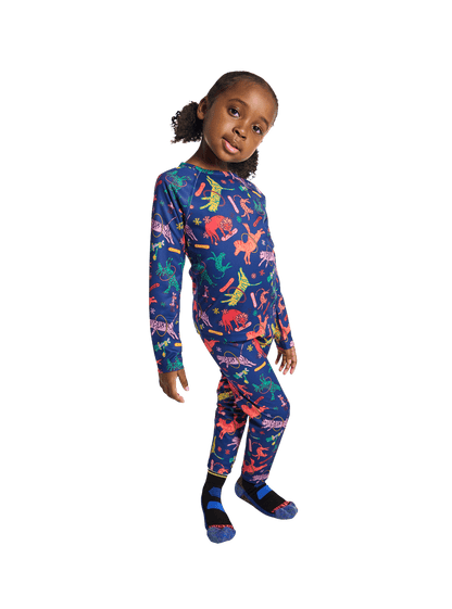 BURTON 3 / Animal Show Burton Toddlers Lightweight Base Layer Set