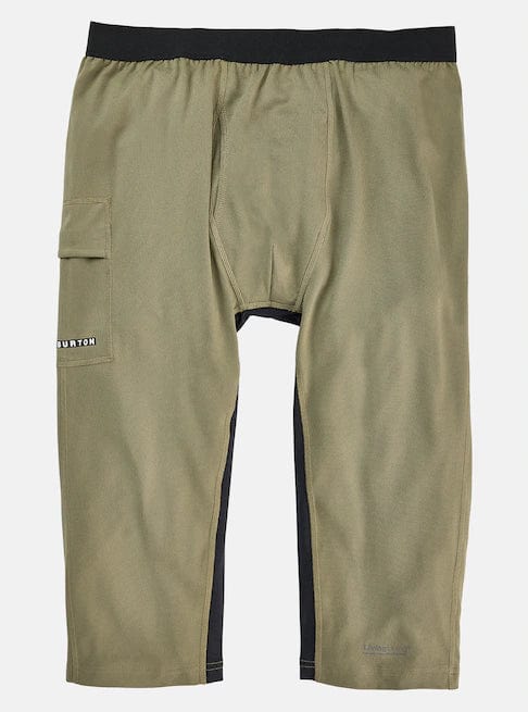 BURTON Burton Mens Midweight X Base Layer Three-Quarter Pants