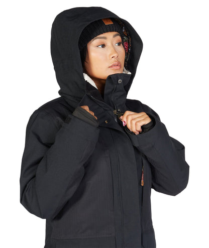 DC L / BLACK DC Panoramic Ladys Parka