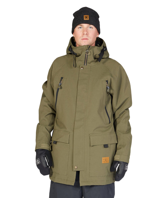 DC 2XL / IVY GREEN DC Stealth Mens Snow Parka