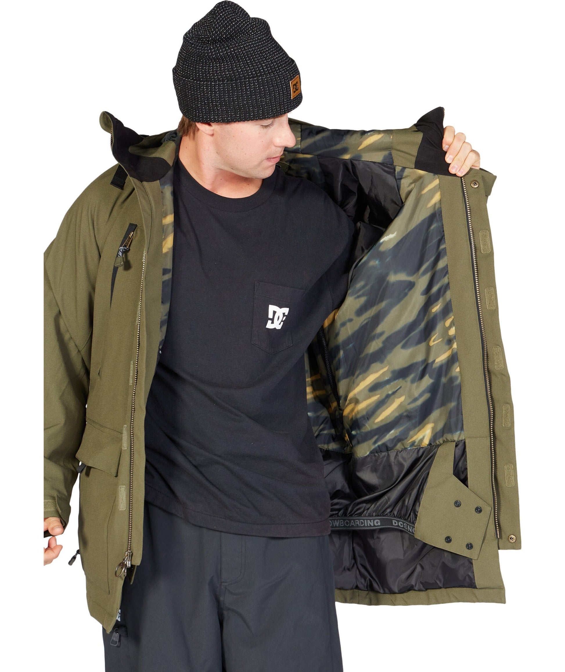 DC DC Stealth Mens Snow Parka