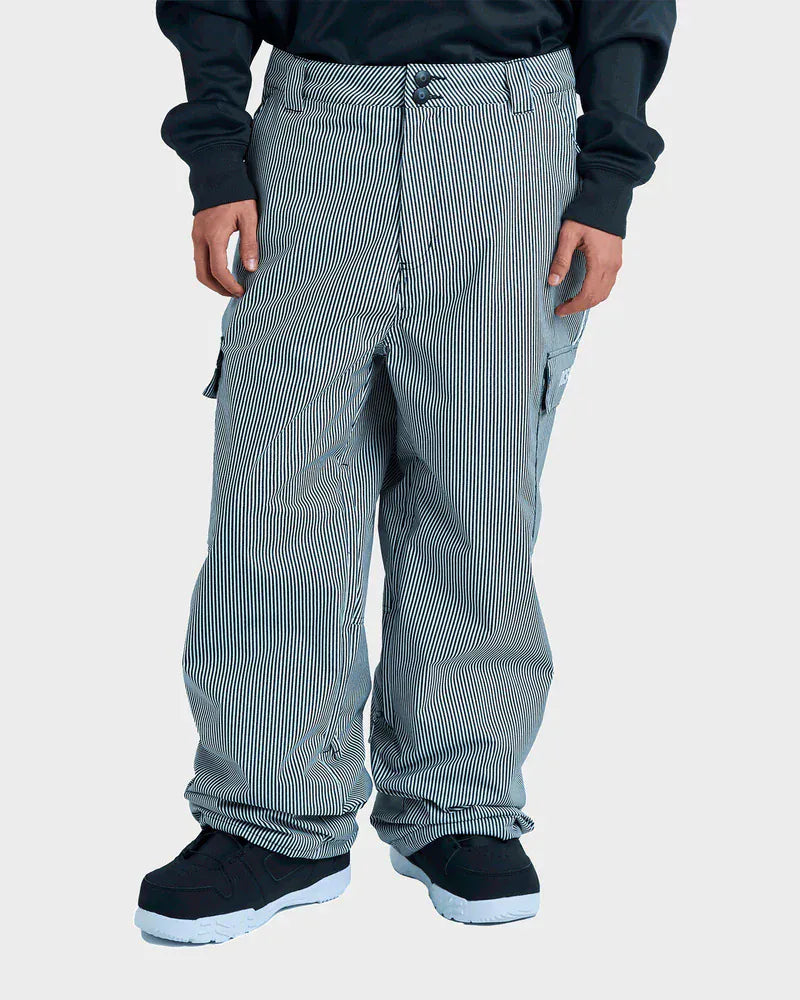 DC M / HICKORY STRIPE DC WIDE CARGO 10K PANT