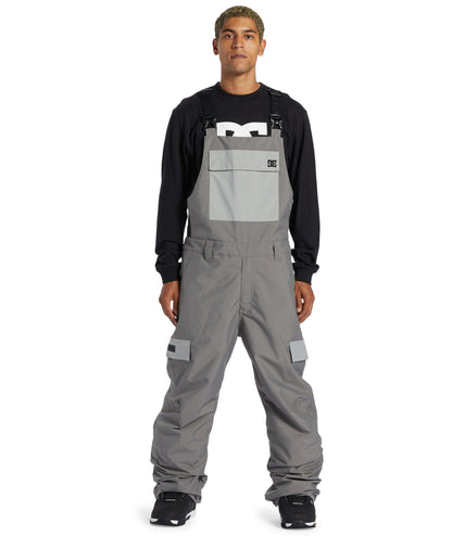 DC S / PEWTER DC Docile 2024 Snow Bib Pant