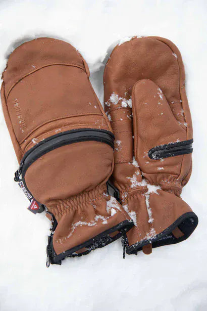 Deathgrip Deathgrip Leather Zombie Mitt Brown