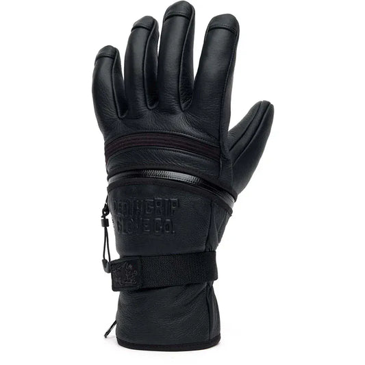 Deathgrip S / BLACK Deathgrip Zombie Leather Gloves