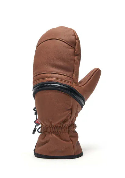 Deathgrip XS / BROWN Deathgrip Leather Zombie Mitt Brown