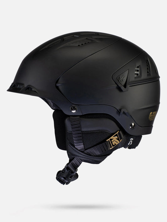 K2 S / BLACK Virtue Snow Helmet With Inbuilt Audio Black - SALE