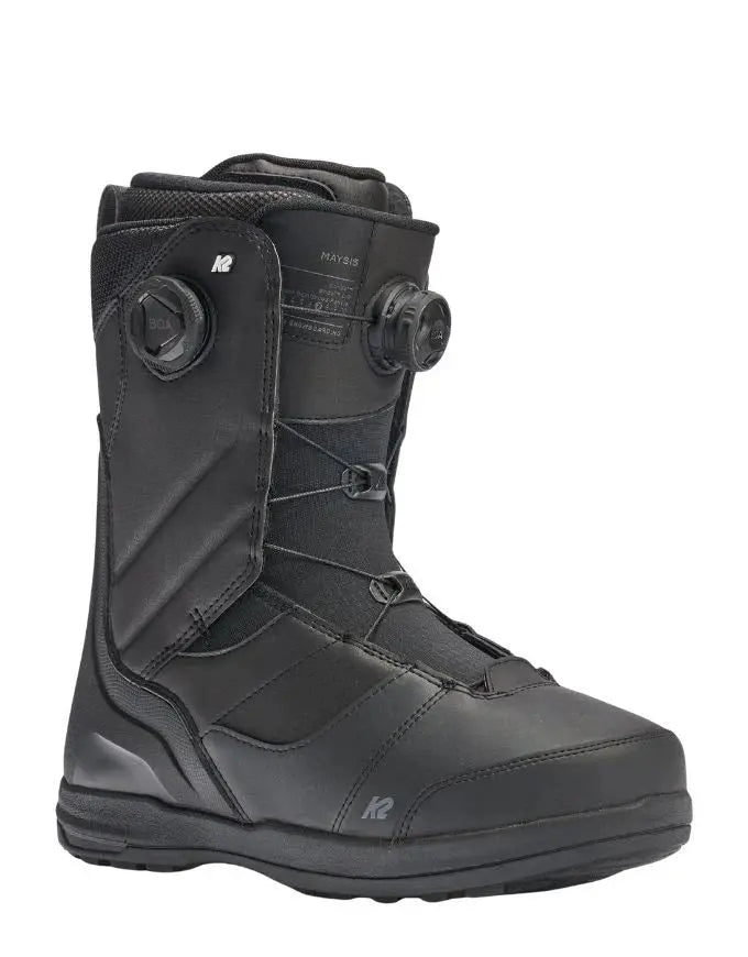 K2 Maysis black men's snowboard boots with BOA lacing