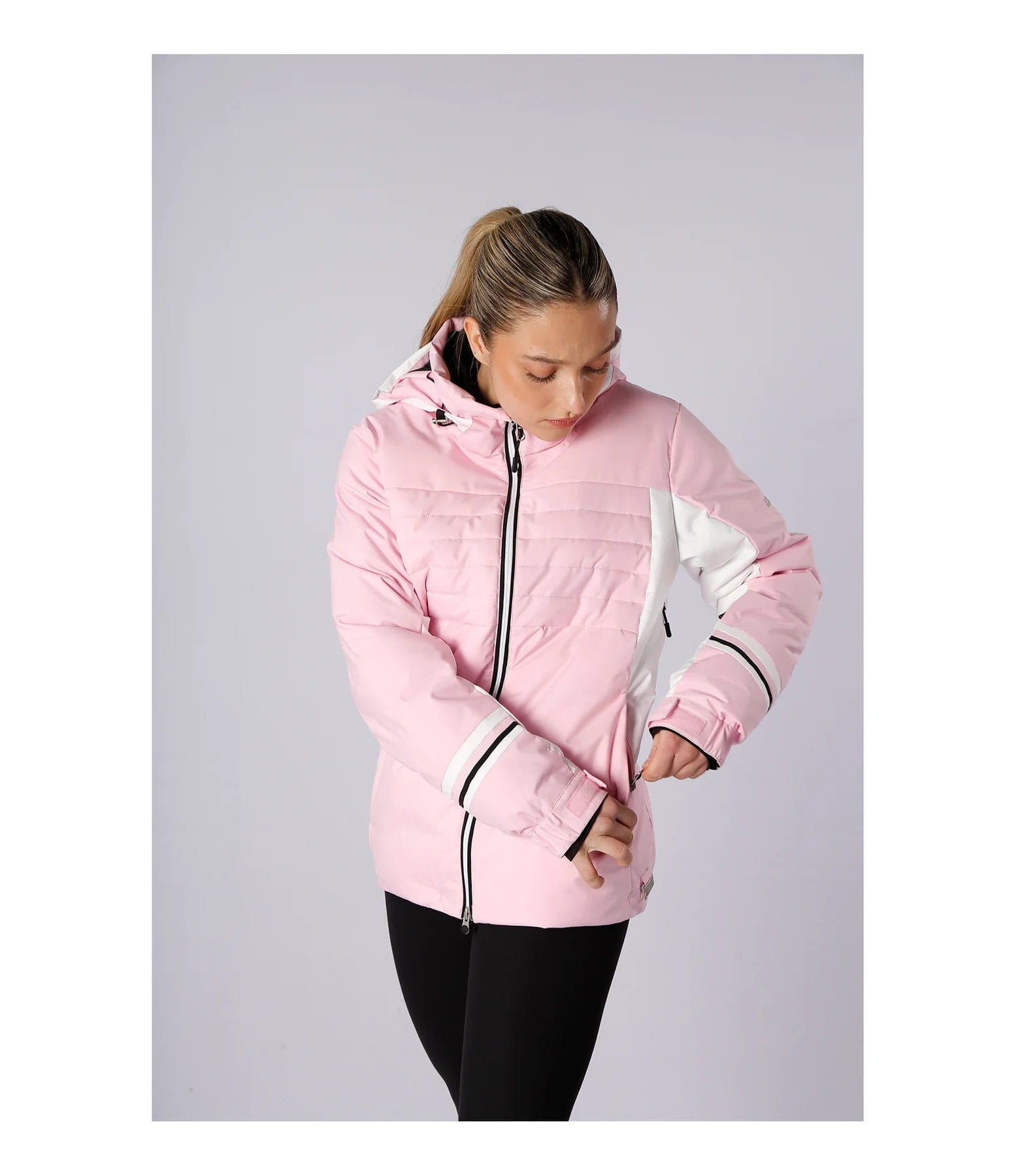 KARBON Karbon Dispersion Ladys Jacket Pink