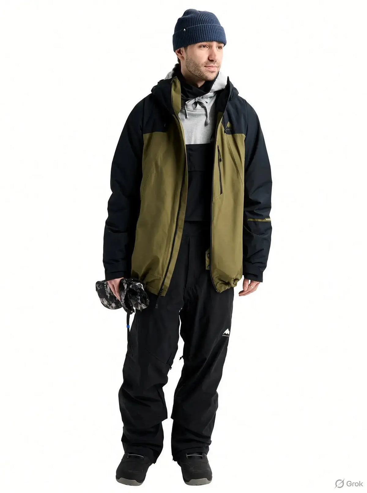 Burton Mens Reserve 2L Insulated Jacket full outfit worn